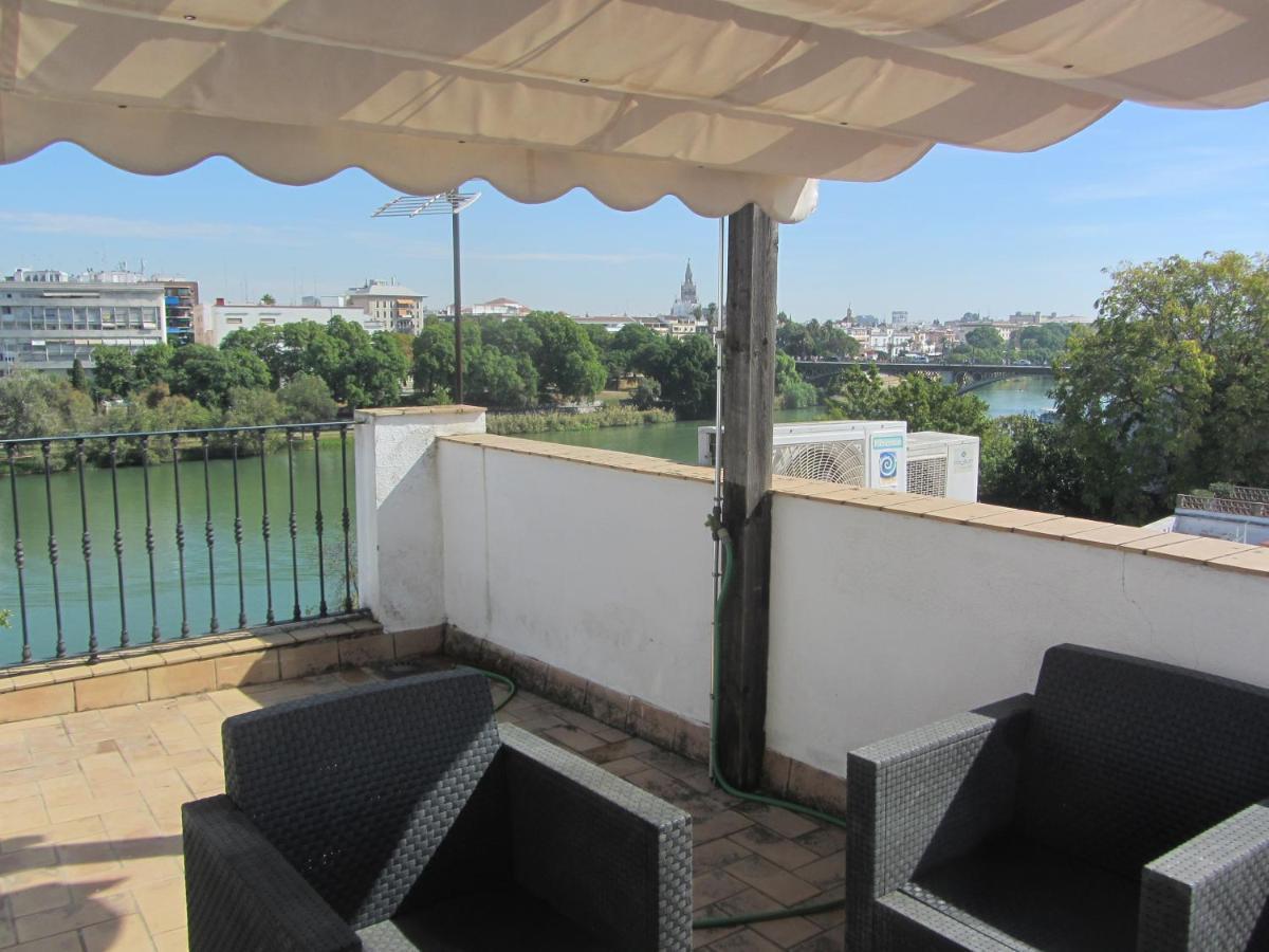 Trianabridgeviews Atico Con Vistas Al Puente De Triana Calle Castilla 38 Sevilla Eksteriør bilde